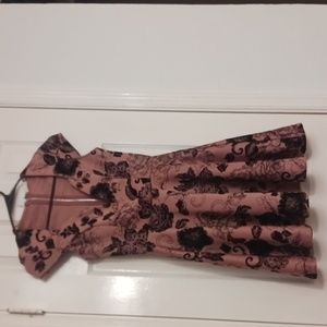 A'gaci Floral Dress Mini Style